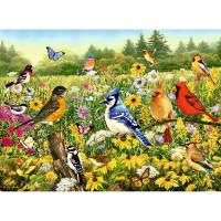 Birds in the Meadow 500pc Jigsaw Puzzle Extra Image 2 Preview
